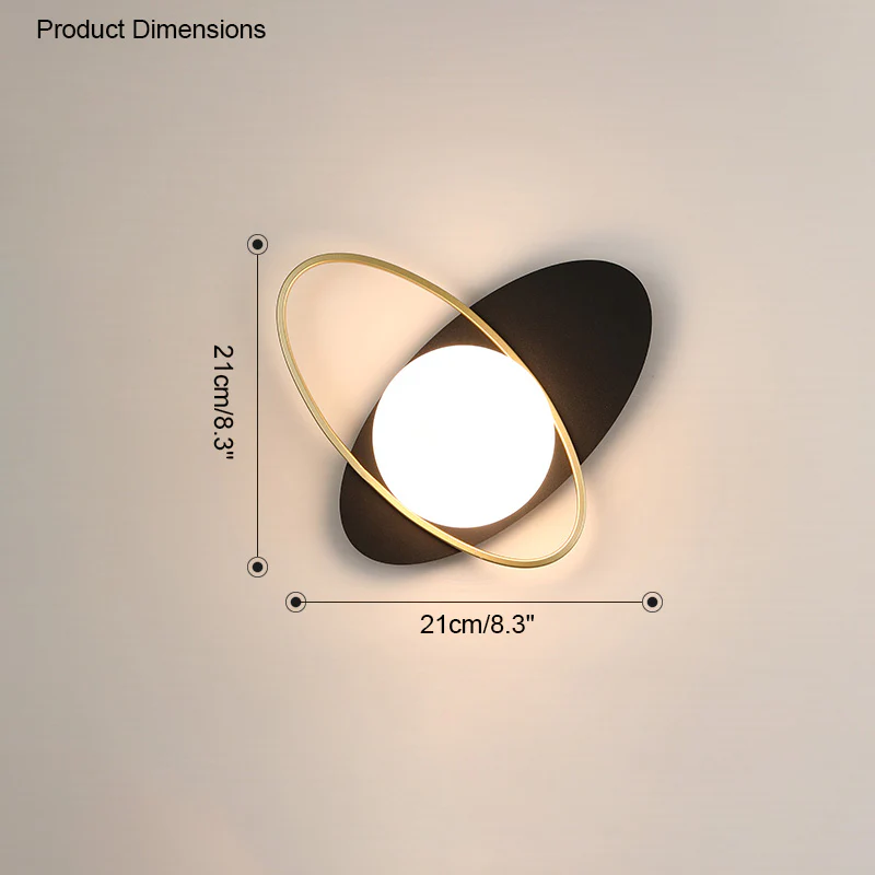 WOMO Frosted Glass Oval Accent Wall Sconce-WM6064 - Image 75