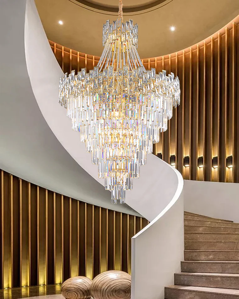 WOMO Massive Tiered Crystal Chandelier-WM2380 - Image 21