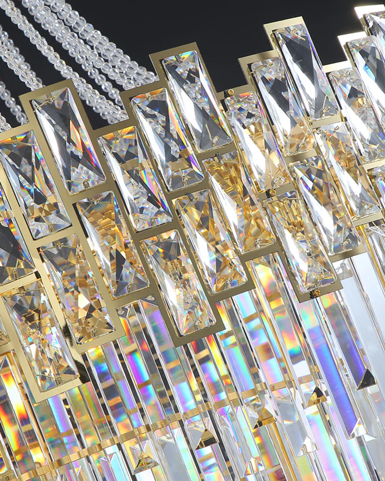 WOMO Massive Tiered Crystal Chandelier-WM2380 - Image 24
