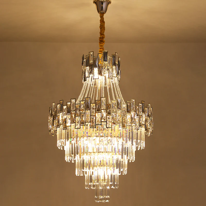 WOMO Massive Tiered Crystal Chandelier-WM2380 - Image 27