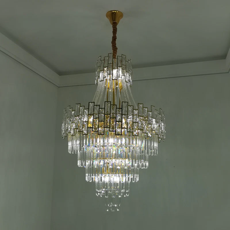 WOMO Massive Tiered Crystal Chandelier-WM2380 - Image 35