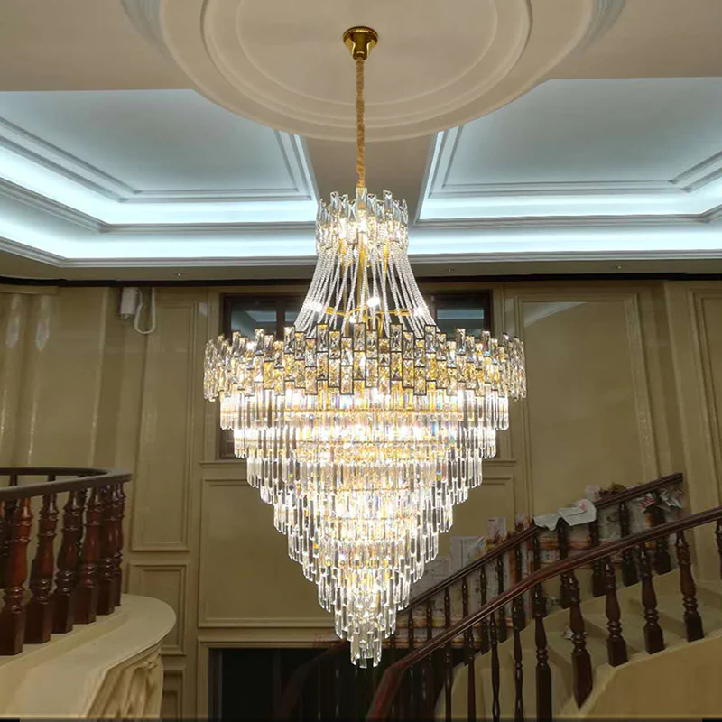WOMO Massive Tiered Crystal Chandelier-WM2380 - Image 39