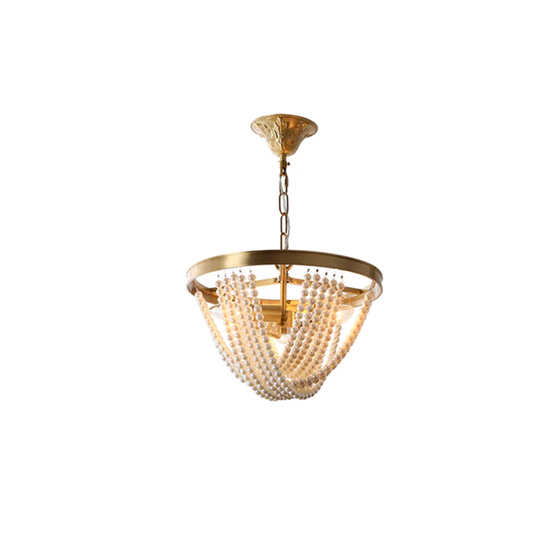 WOMO Pearl Beaded Chandelier-WM2407 - Image 12