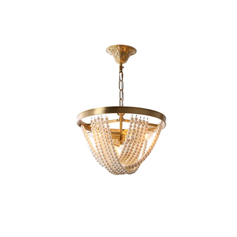 WOMO Pearl Beaded Chandelier-WM2407 - Image 14