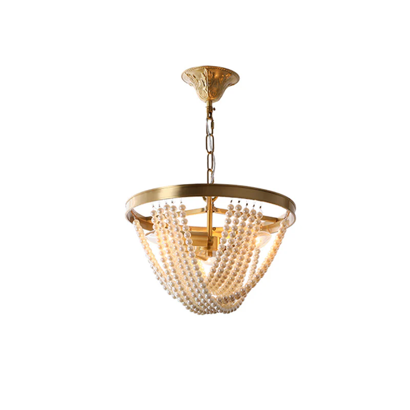 WOMO Pearl Beaded Chandelier-WM2407 - Image 16
