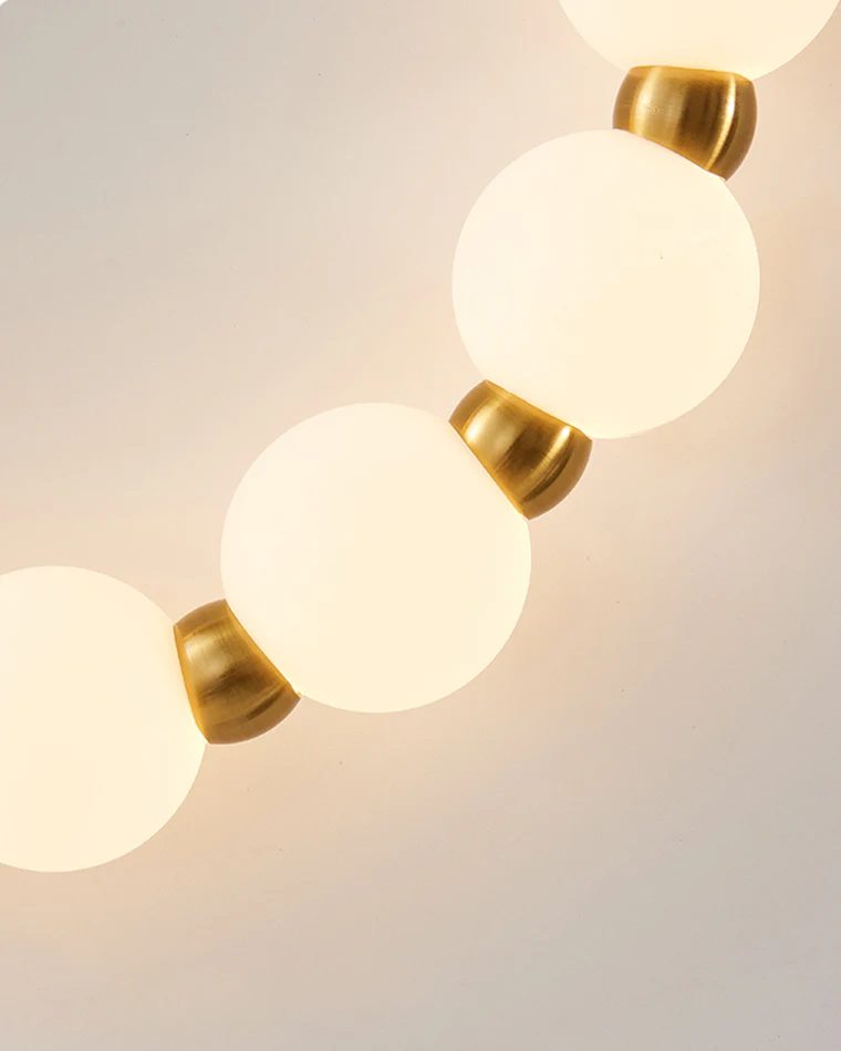 WOMO Pearl Necklace Chandelier-WM2806 - Image 5