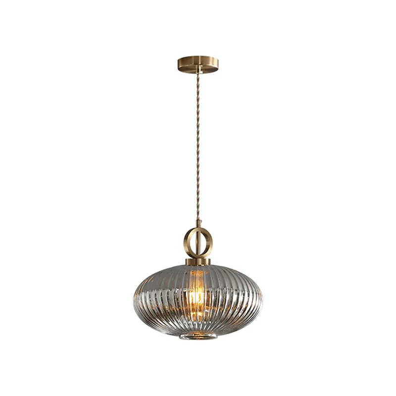WOMO Reeded Glass Pendant Light-WM2264 - Image 20