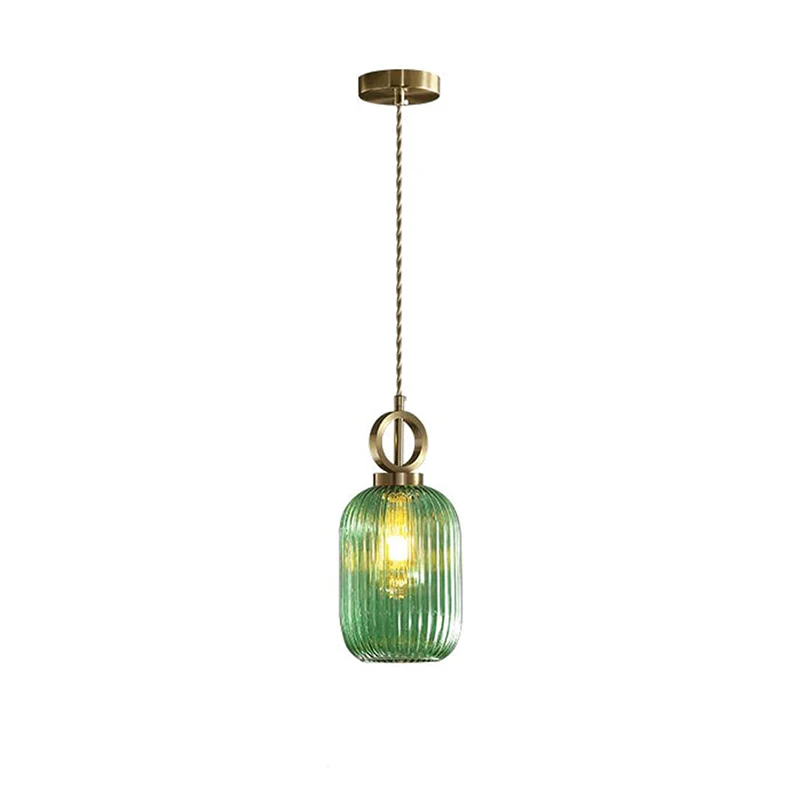 WOMO Reeded Glass Pendant Light-WM2264 - Image 22