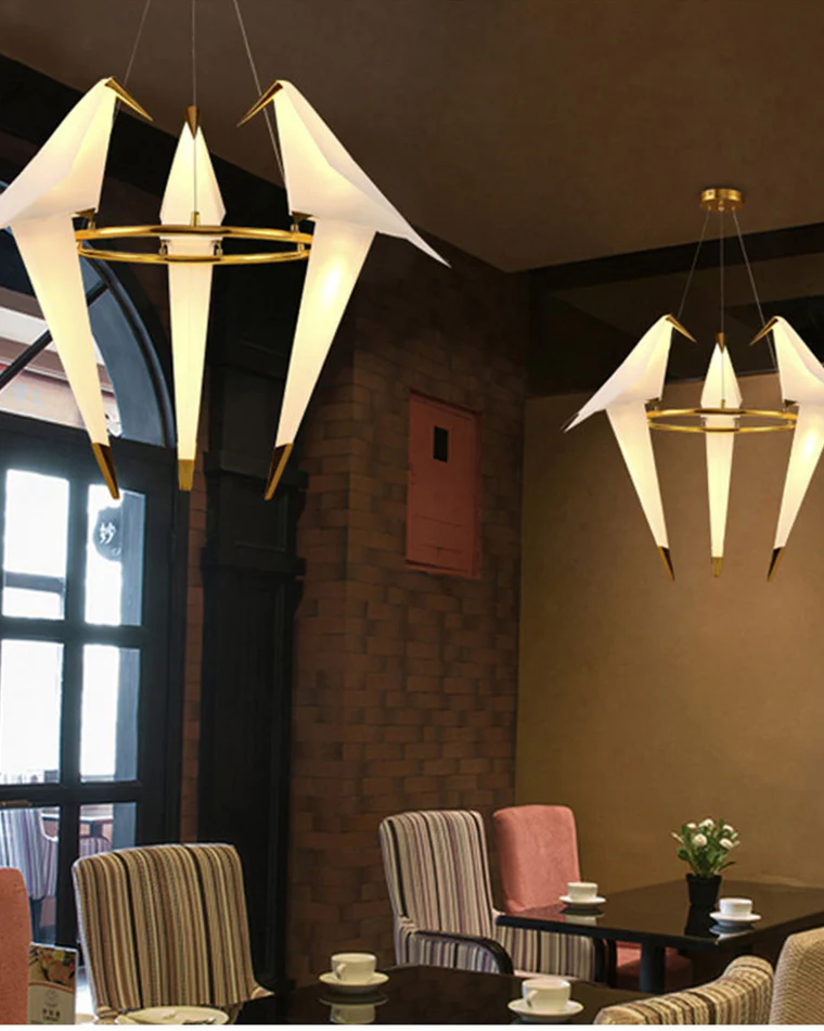 WOMO Bird Origami Chandelier-WM2735 - Image 4