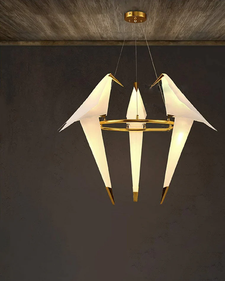 WOMO Bird Origami Chandelier-WM2735 - Image 8