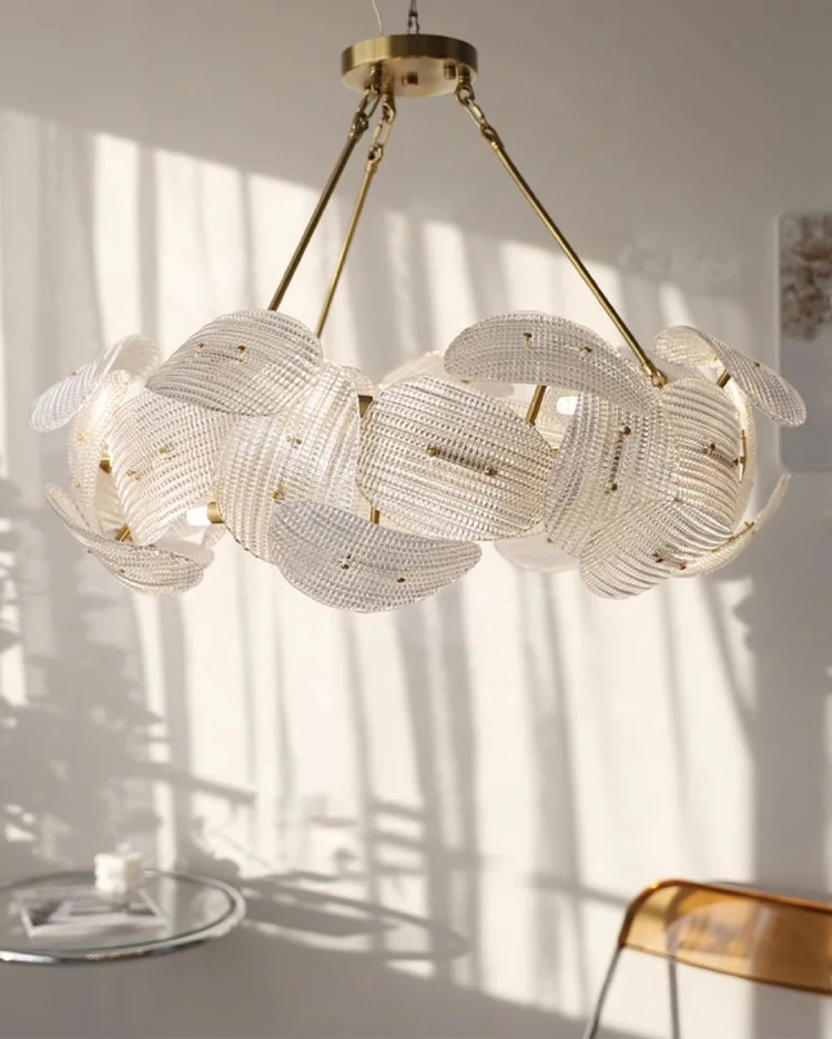 WOMO Petal Glass Chandelier-WM3067 - Image 5