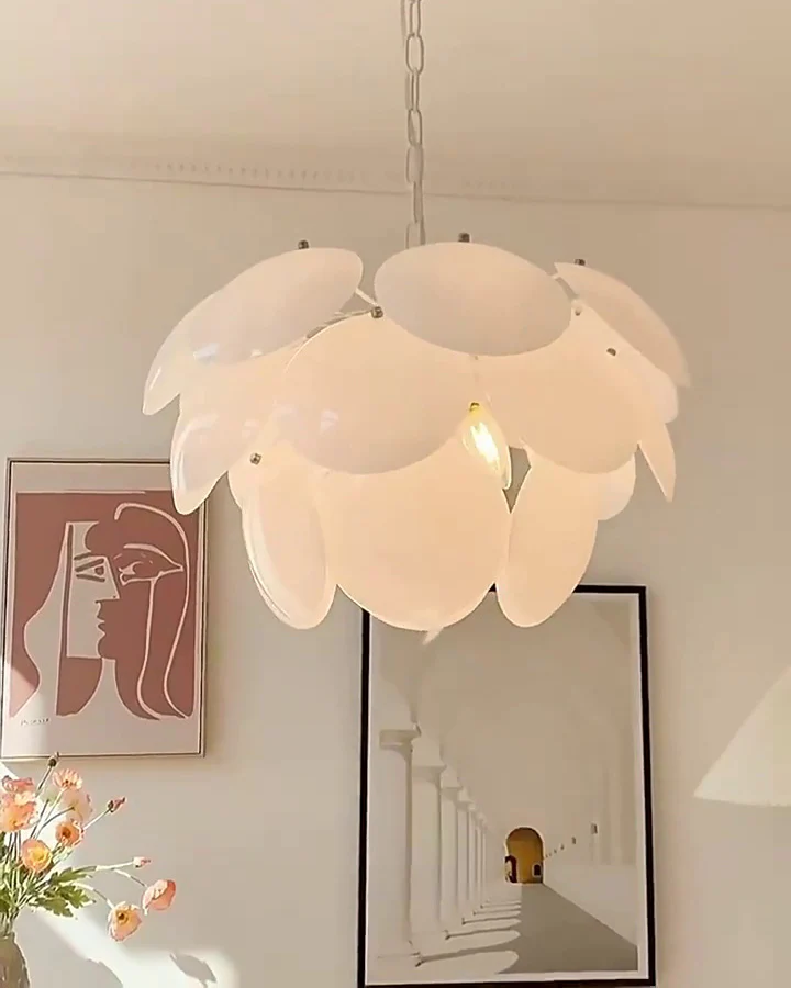 WOMO Petal Glass Chandelier-WM3084 - Image 15