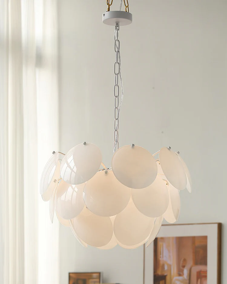 WOMO Petal Glass Chandelier-WM3084 - Image 3