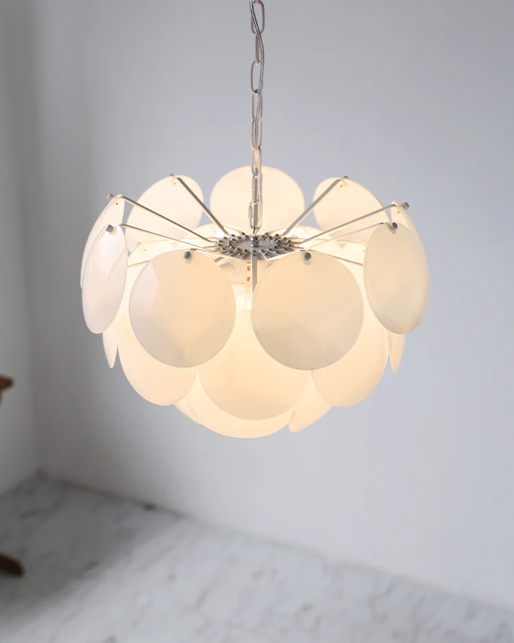 WOMO Petal Glass Chandelier-WM3084 - Image 9