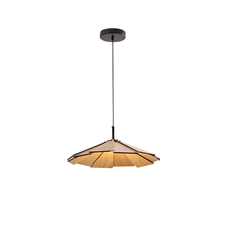 WOMO Petal Wood Pendant Light-WM2525 - Image 16