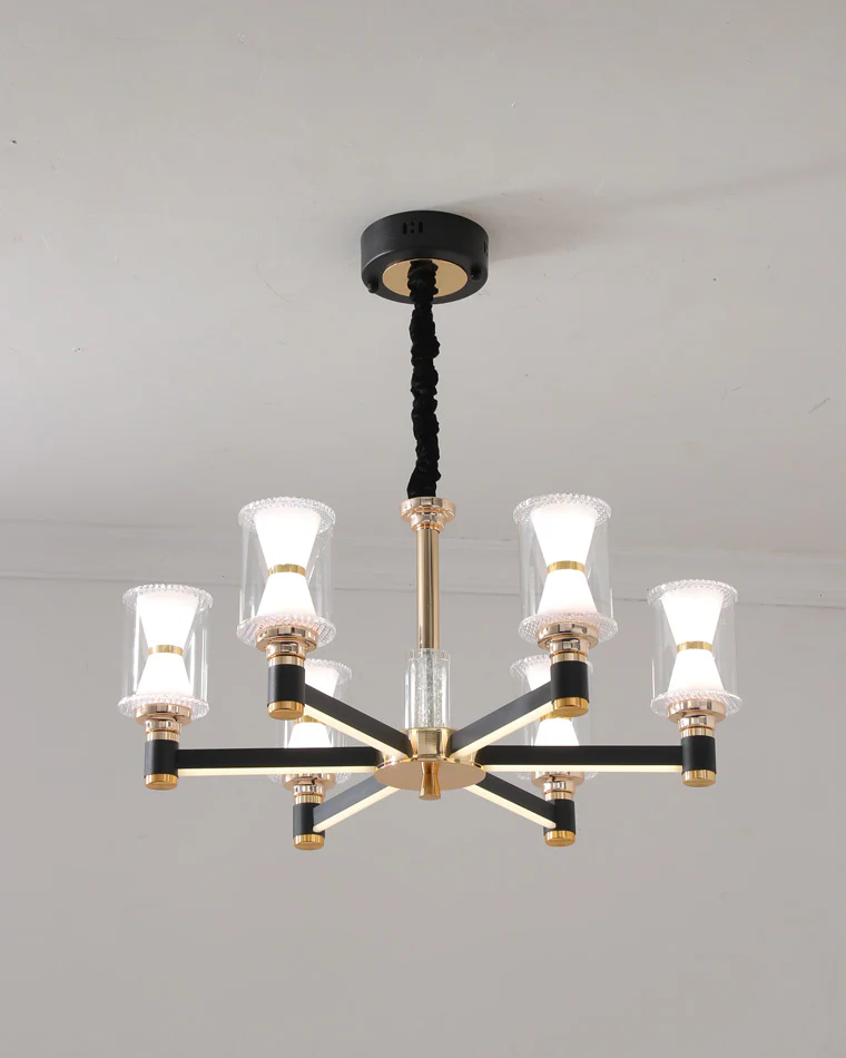 WOMO Modern Pillar Candle Chandelier-WM2250 - Image 10