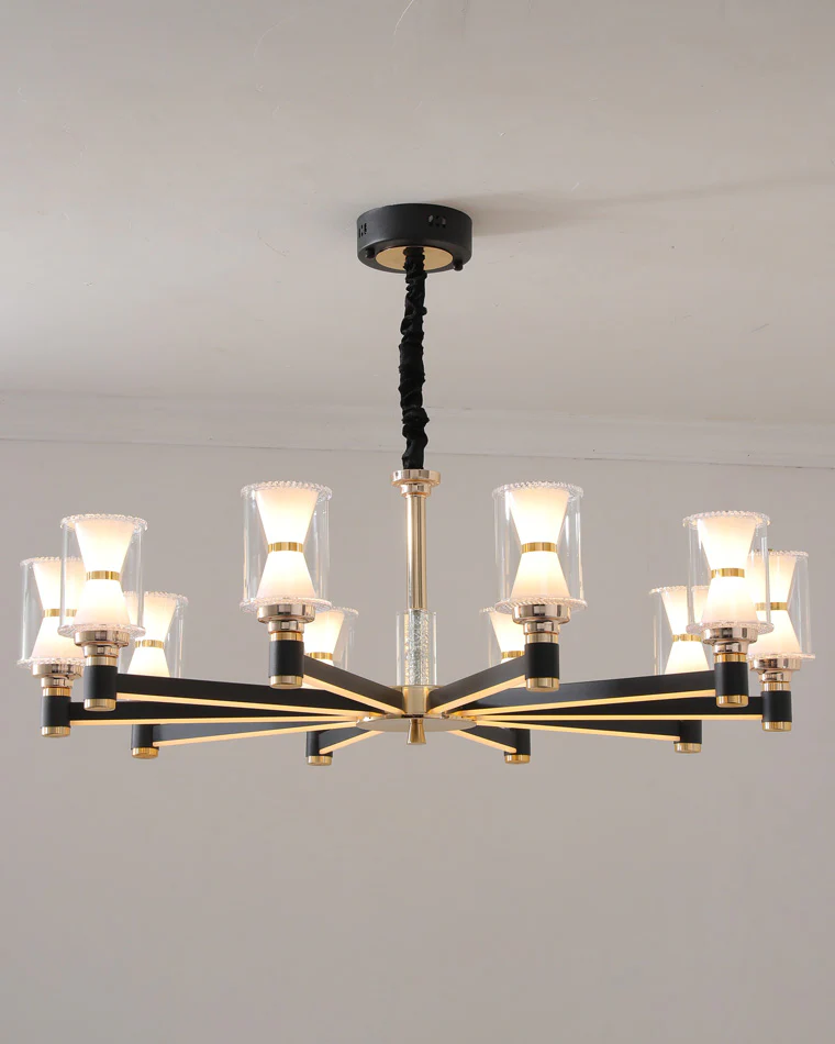 WOMO Modern Pillar Candle Chandelier-WM2250 - Image 12