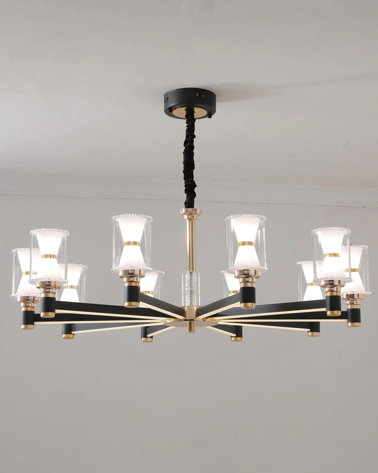WOMO Modern Pillar Candle Chandelier-WM2250 - Image 13