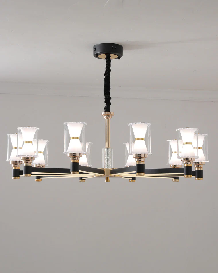 WOMO Modern Pillar Candle Chandelier-WM2250 - Image 15