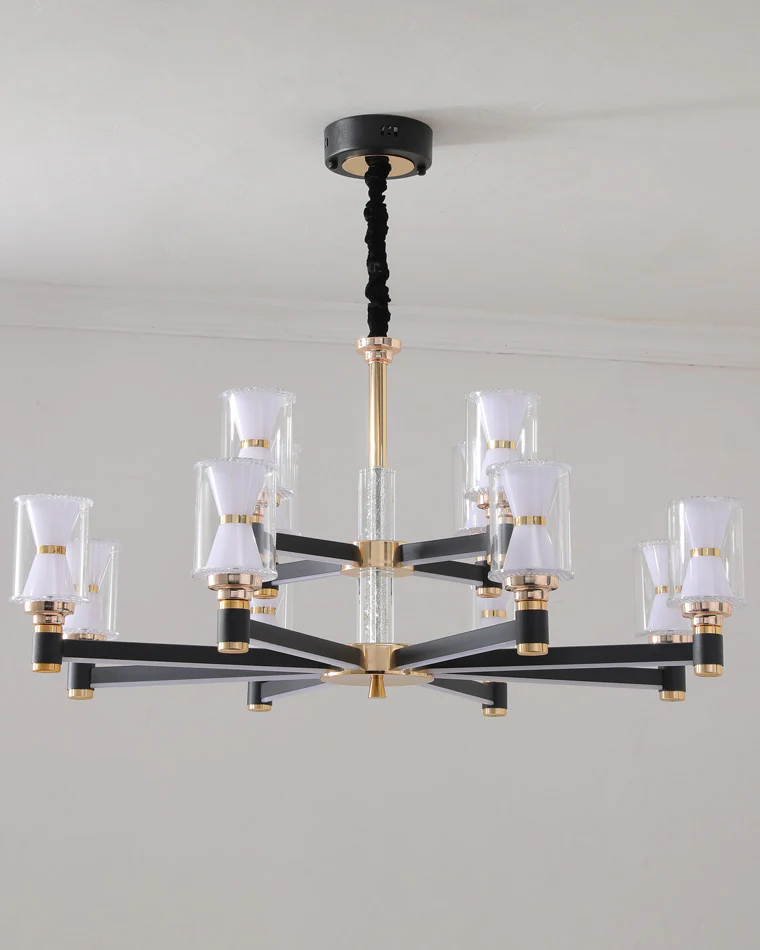 WOMO Modern Pillar Candle Chandelier-WM2250 - Image 17