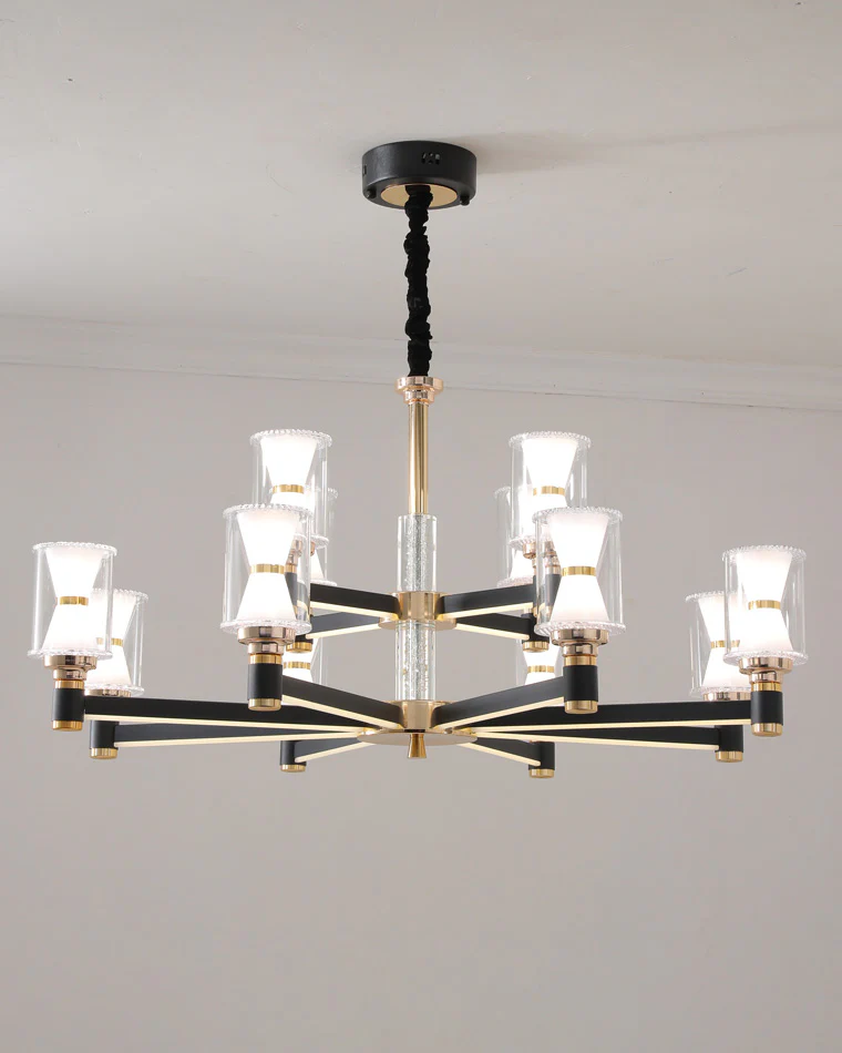 WOMO Modern Pillar Candle Chandelier-WM2250 - Image 19