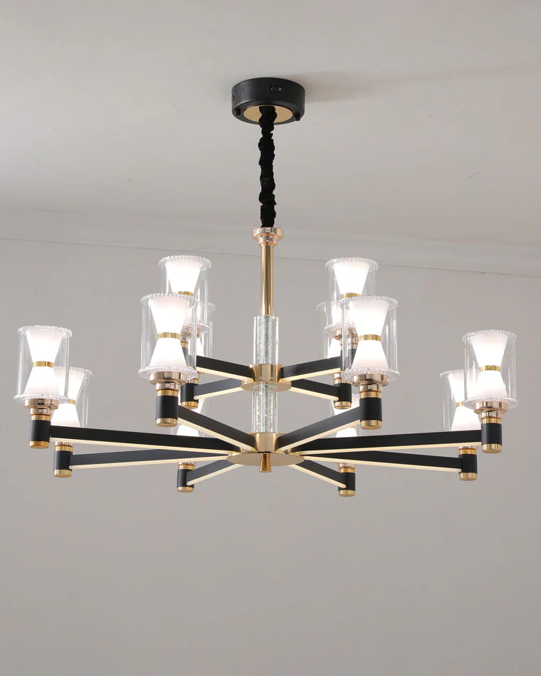 WOMO Modern Pillar Candle Chandelier-WM2250 - Image 22