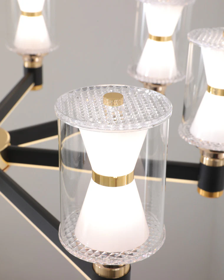 WOMO Modern Pillar Candle Chandelier-WM2250 - Image 26