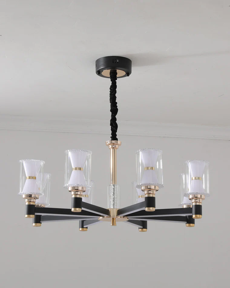 WOMO Modern Pillar Candle Chandelier-WM2250 - Image 3
