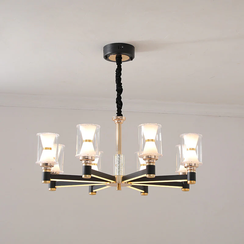 WOMO Modern Pillar Candle Chandelier-WM2250 - Image 30