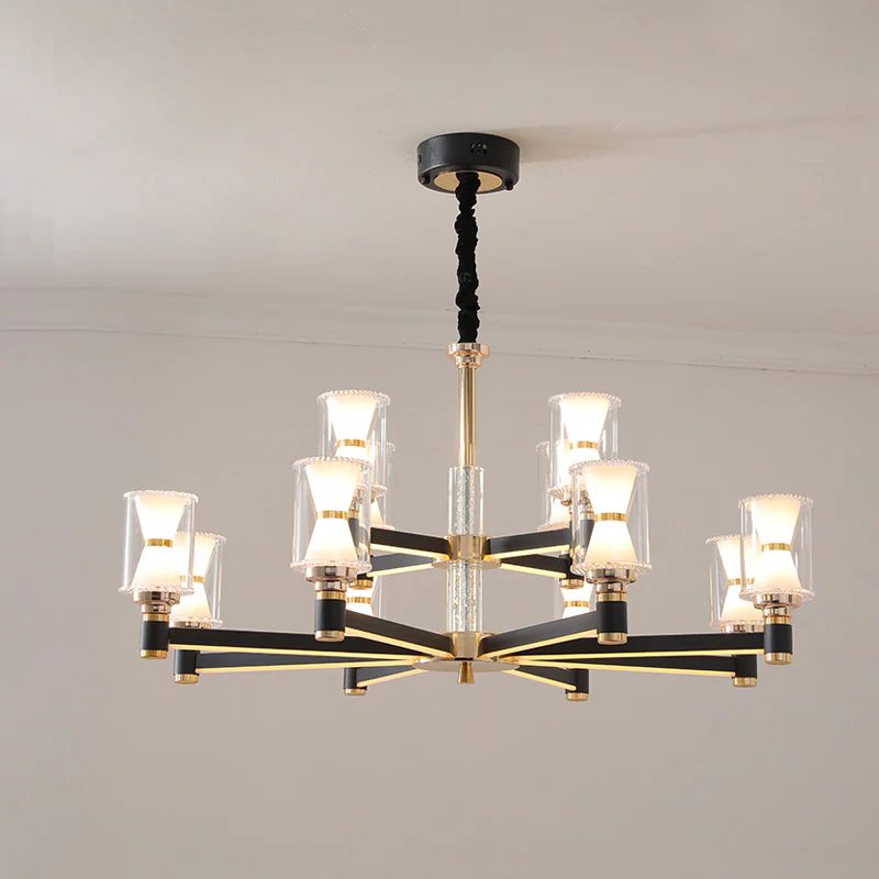 WOMO Modern Pillar Candle Chandelier-WM2250 - Image 34