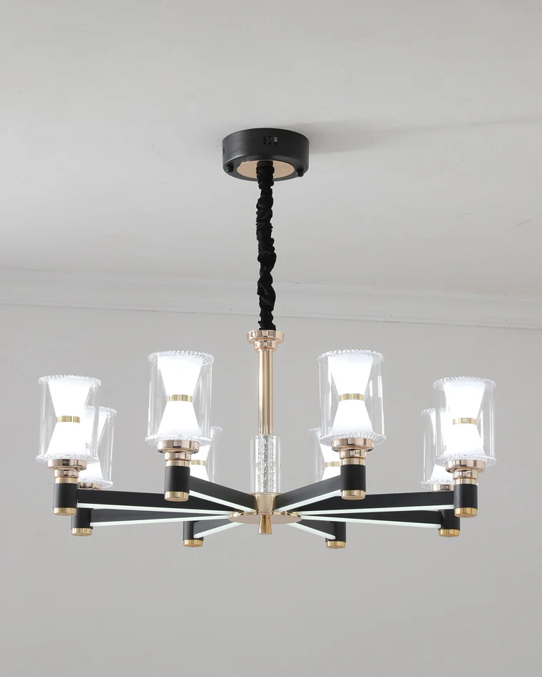 WOMO Modern Pillar Candle Chandelier-WM2250 - Image 4