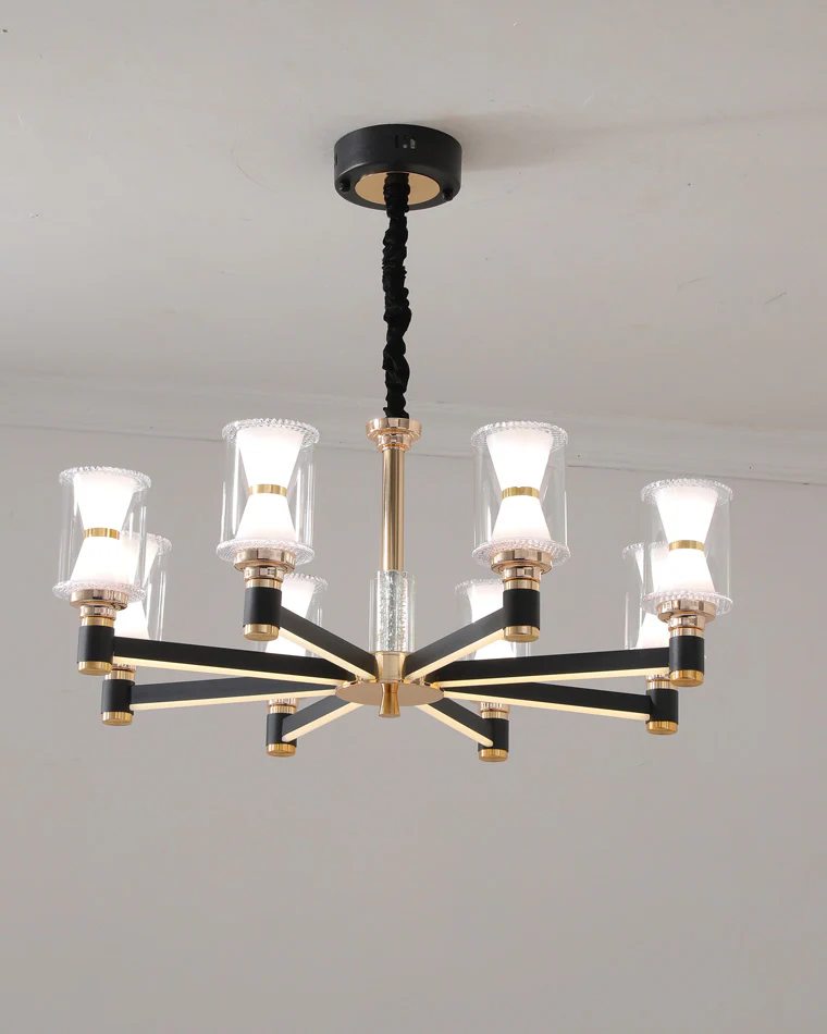 WOMO Modern Pillar Candle Chandelier-WM2250 - Image 6