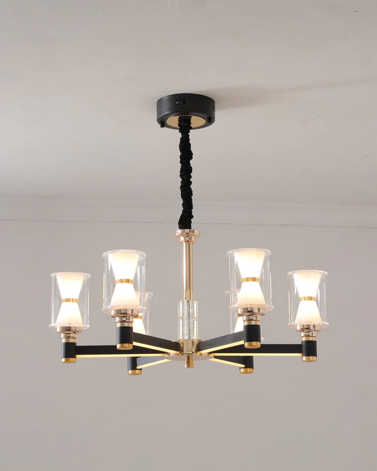 WOMO Modern Pillar Candle Chandelier-WM2250 - Image 7