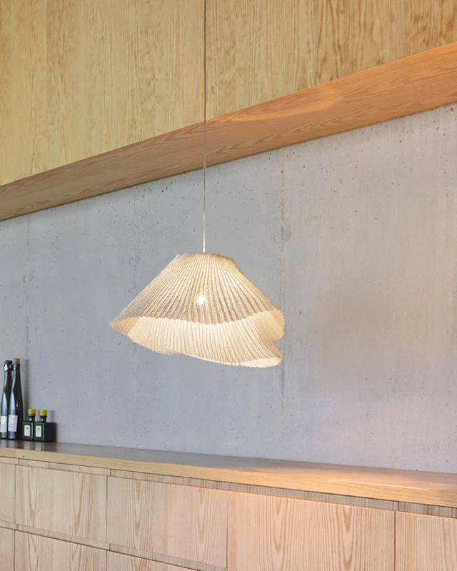 WOMO Pleated Dress Pendant Light-WM2907 - Image 12