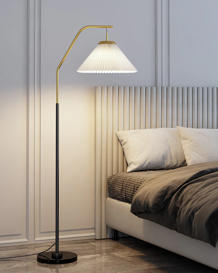 WOMO Pleated Hanging Floor Lamp-WM7066 - Image 8