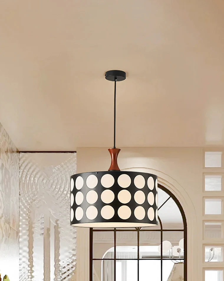 WOMO Polka Drum Pendant Light-WM2933 - Image 10