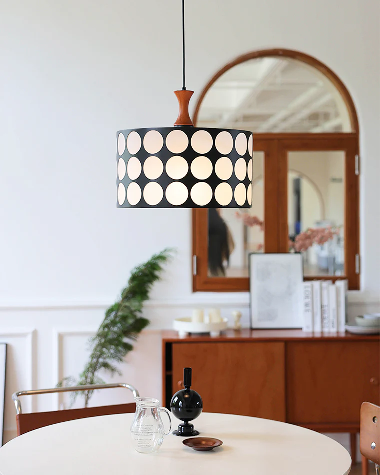 WOMO Polka Drum Pendant Light-WM2933 - Image 3