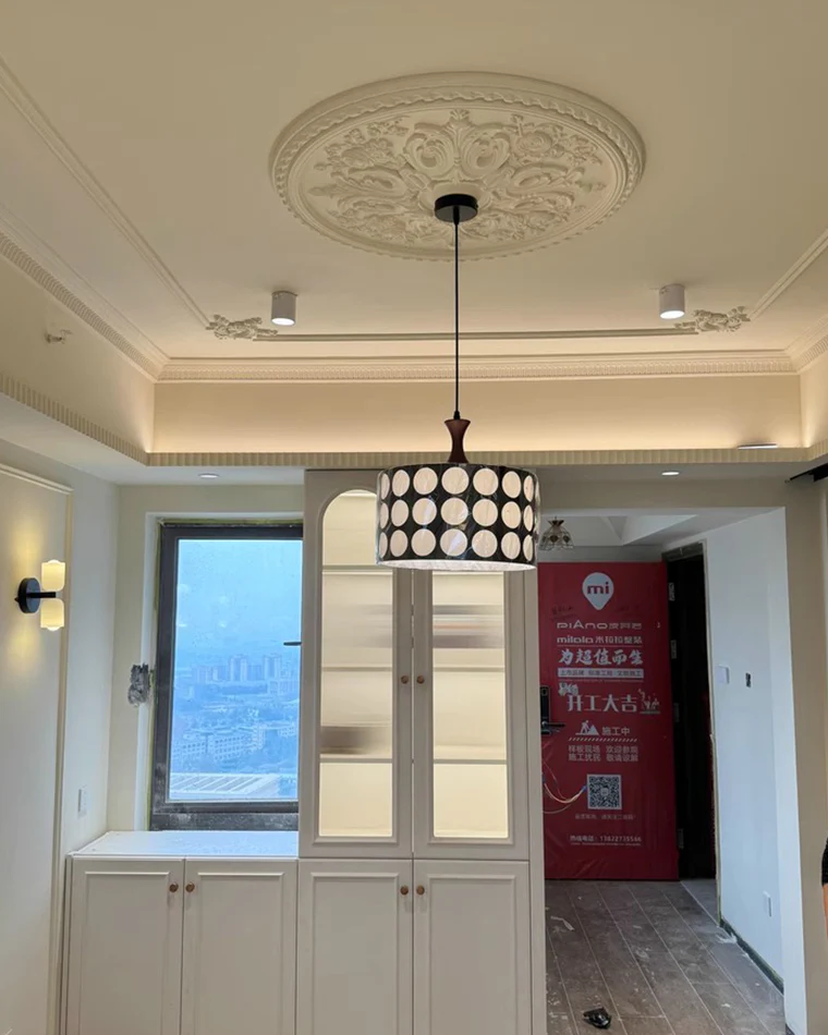 WOMO Polka Drum Pendant Light-WM2933 - Image 7