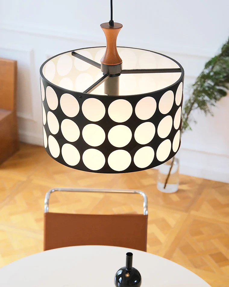 WOMO Polka Drum Pendant Light-WM2933 - Image 8