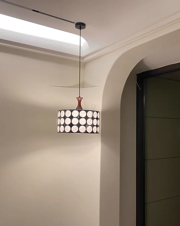 WOMO Polka Drum Pendant Light-WM2933 - Image 9