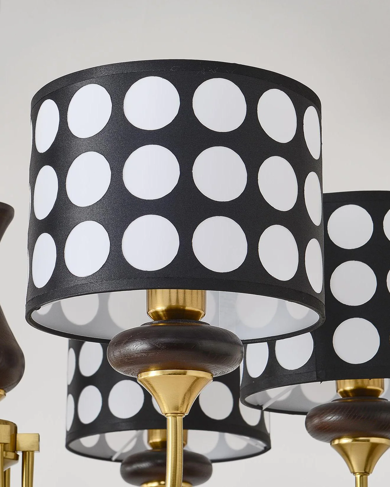 WOMO Polka Shaded Chandelier-WM2913 - Image 16