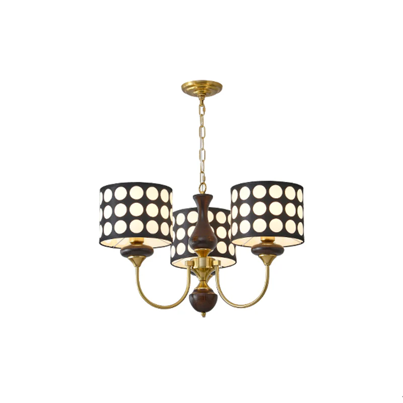 WOMO Polka Shaded Chandelier-WM2913 - Image 17