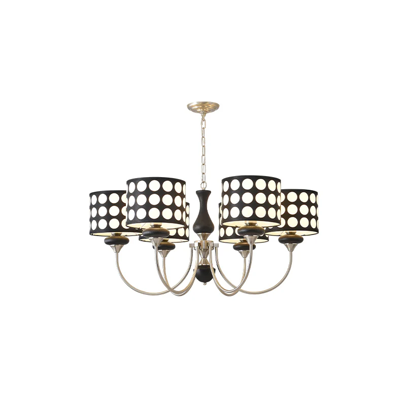 WOMO Polka Shaded Chandelier-WM2913 - Image 25
