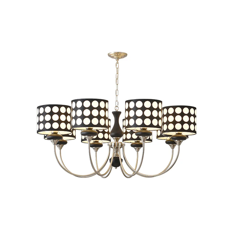 WOMO Polka Shaded Chandelier-WM2913 - Image 27