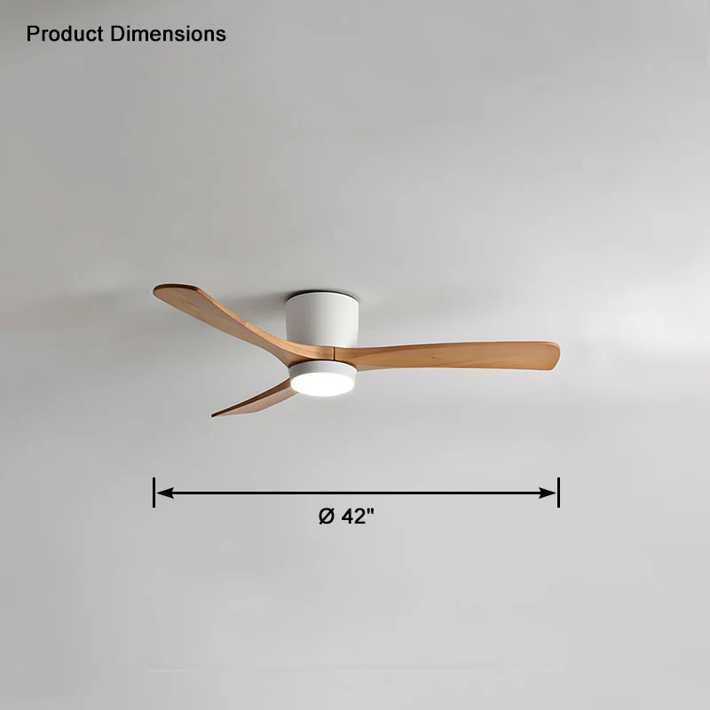 WOMO Large Low Profile Ceiling Fan Lamp-WM5051 - Image 19