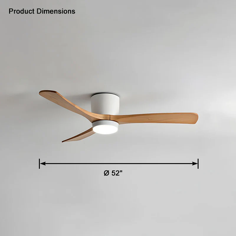 WOMO Large Low Profile Ceiling Fan Lamp-WM5051 - Image 23