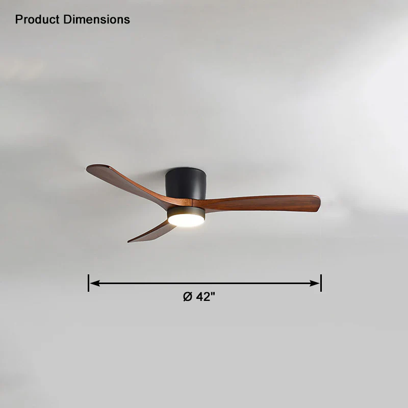 WOMO Large Low Profile Ceiling Fan Lamp-WM5051 - Image 27