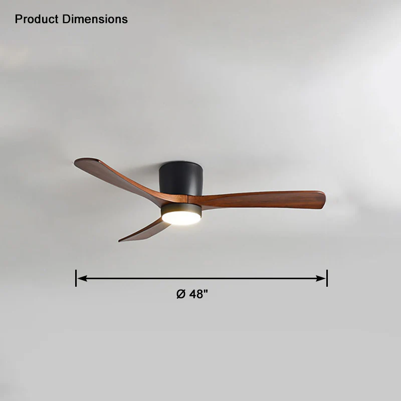 WOMO Large Low Profile Ceiling Fan Lamp-WM5051 - Image 29