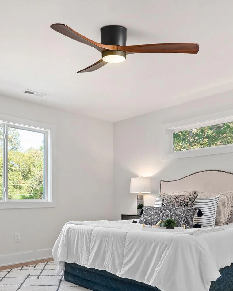 WOMO Large Low Profile Ceiling Fan Lamp-WM5051 - Image 5
