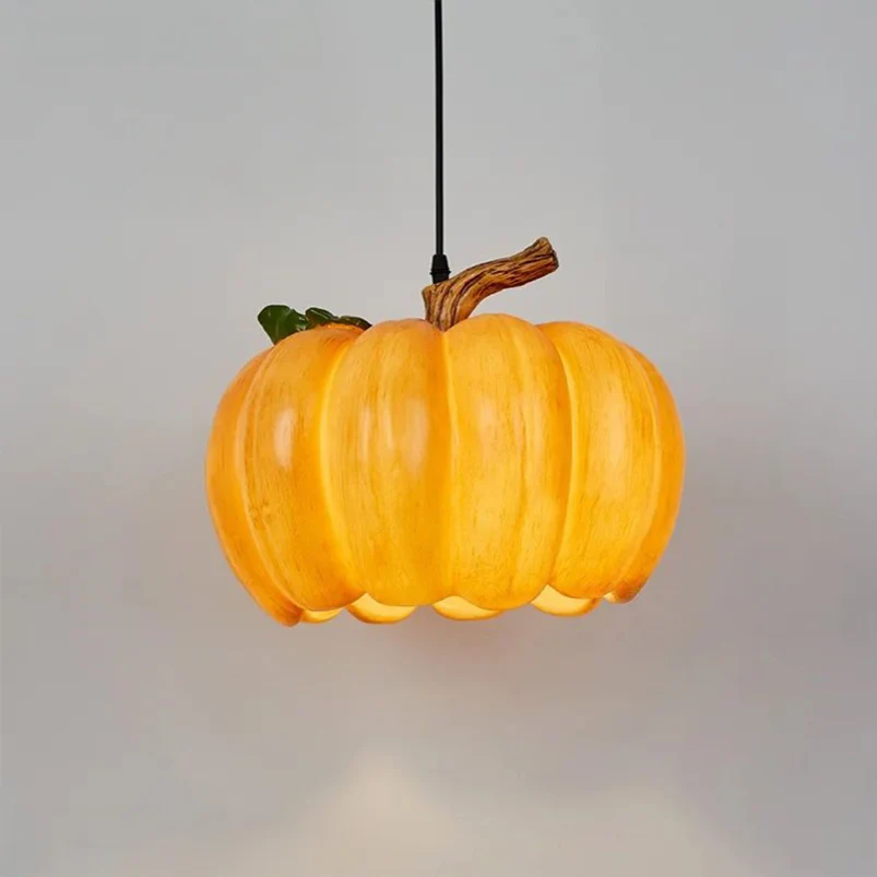 WOMO Pumpkin Glass Dome Pendant Light-WM3004 - Image 10